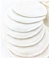 Organic Cotton Reusable Make-Up Pads (Pack of 8) | Greenfibres | Raw Living UK | House &amp; Home | Bath &amp; Shower | Beauty | Greenfibres Organic Cotton Reusable Make-Up Pads (Pack of 8): No more plastic wrapped, throwaway pads or synthetic, chemical-soaked wipes, just organic cotton.