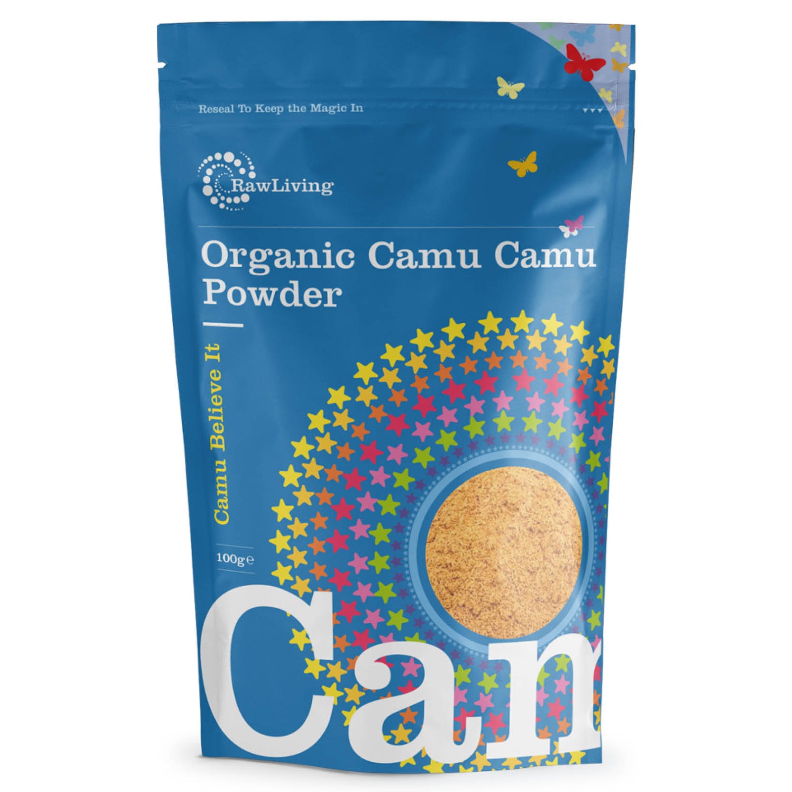 Organic Camu Camu Powder (100g, 250g, 1kg) | Raw Living UK | Raw Living Organic & Pure Camu Camu Powder is a nutrient dense berry loaded with Vitamin C (& similar to Goji Berries). Add to smoothies & culinary creations.