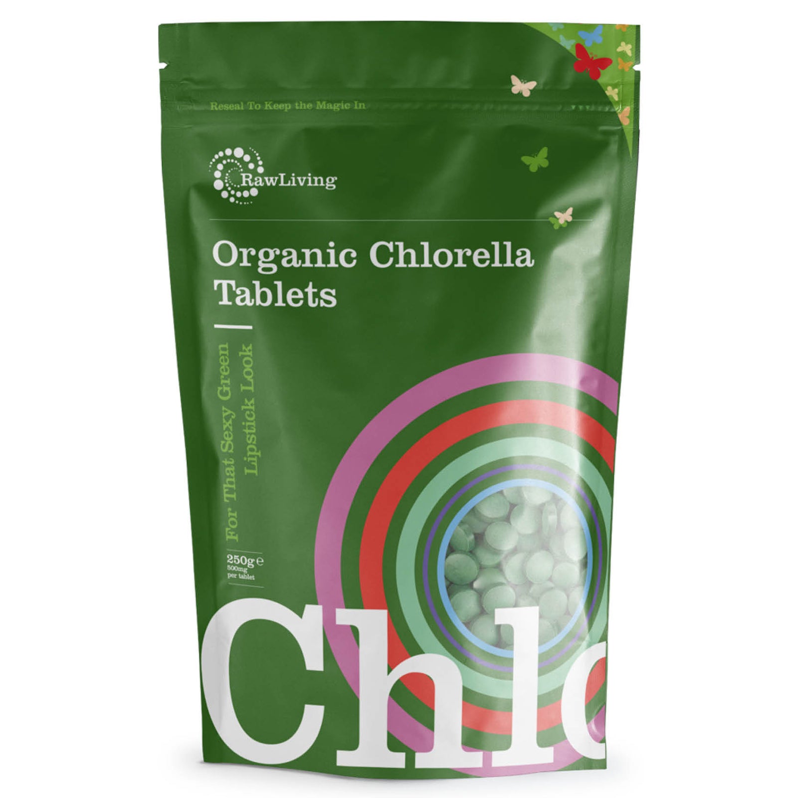 Organic Chlorella Tablets (250g, 5kg) | Raw Living UK | Raw Living Organic Chlorella Tablets (500mg) are pure Chlorella - potent & tested for purity. Said to support immune function & detox from heavy metals.