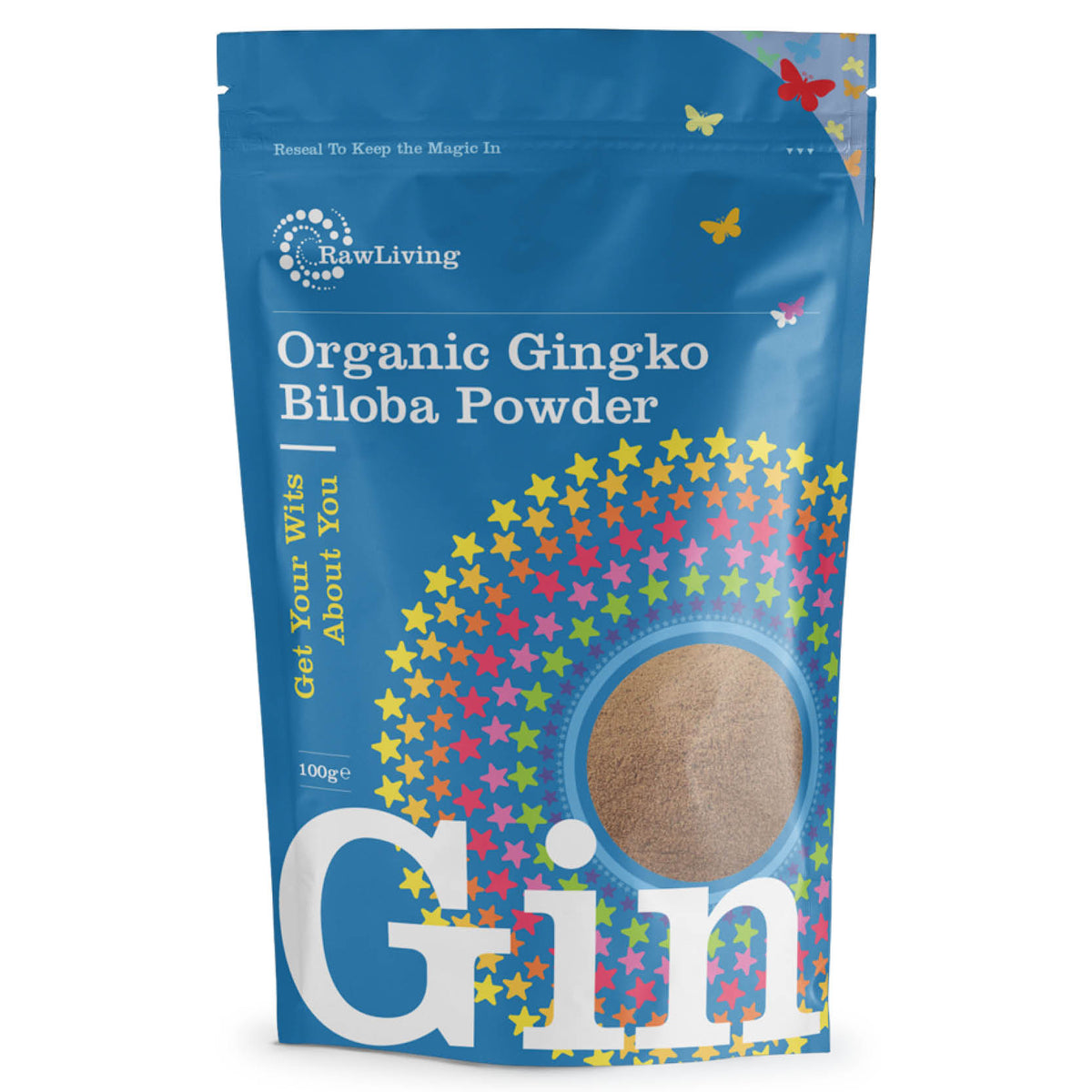Gingko Biloba powder - Organic (100g, 250g, 1kg)