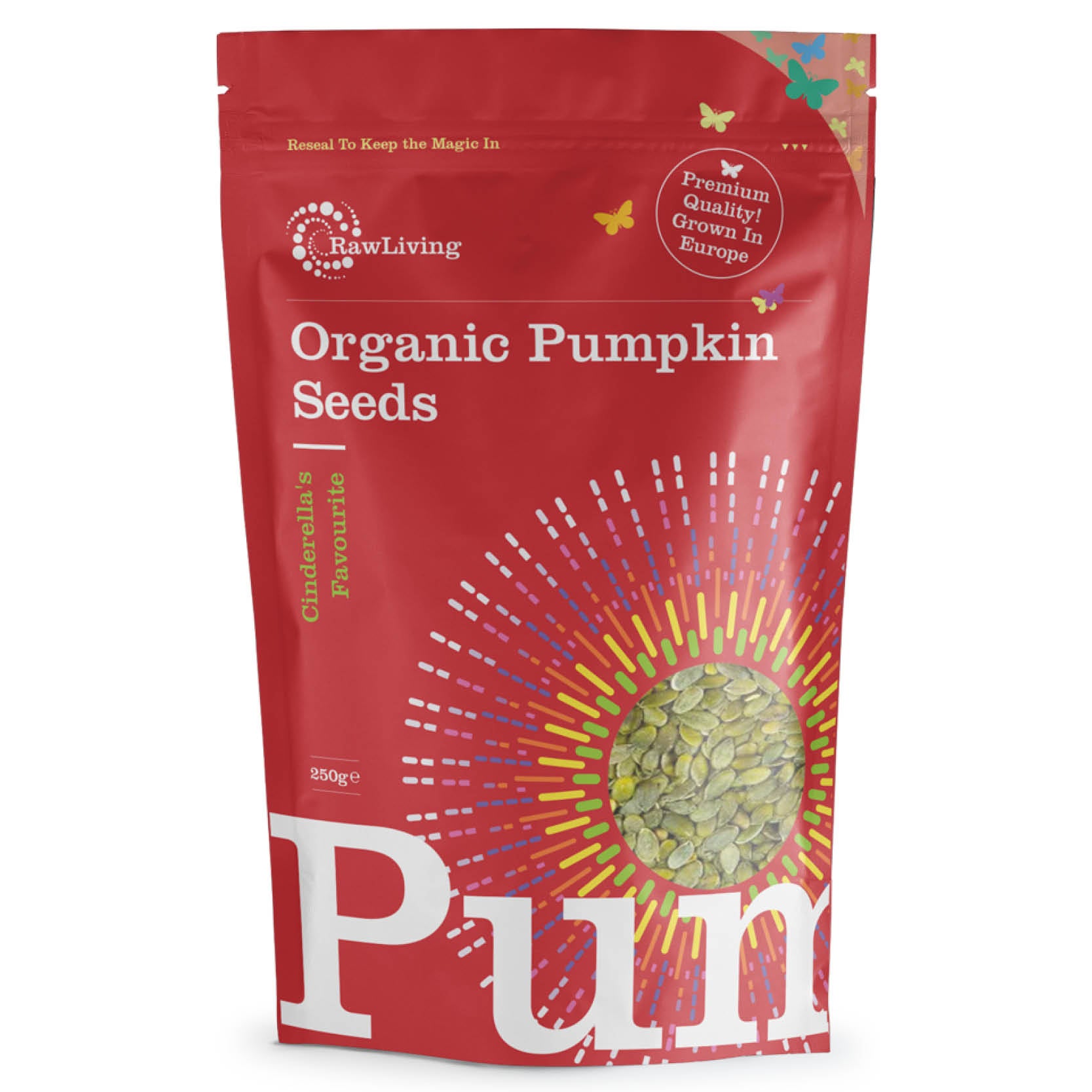 Organic Pumpkin Seeds (250g, 1kg, 5kg, 25kg) Raw Living UK