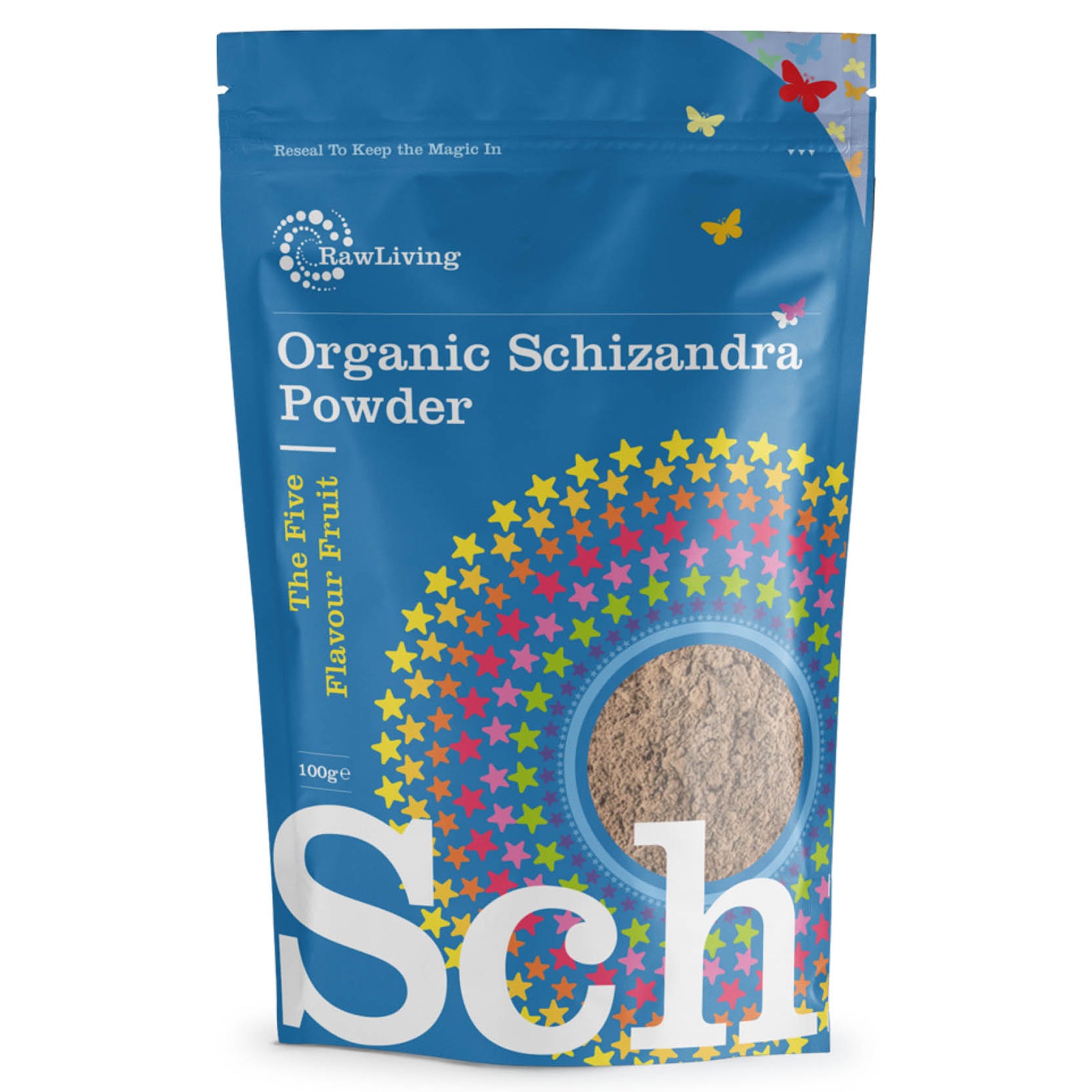 Organic Schizandra Berry Powder | Raw Living UK | Tonic Herbs | Super Foods | Raw Living Organic Schizandra Berry Powder: Schizandra fruit has a sweet, salty, bitter, hot & sour taste. It is considered to be a superior tonic herb in TCM.