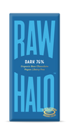 Raw Halo - Dark 76% Organic Raw Chocolate Bar (22g, 35g, 70g)