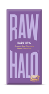 Dark 85% Organic Raw Chocolate Bar (70g) - Raw Halo