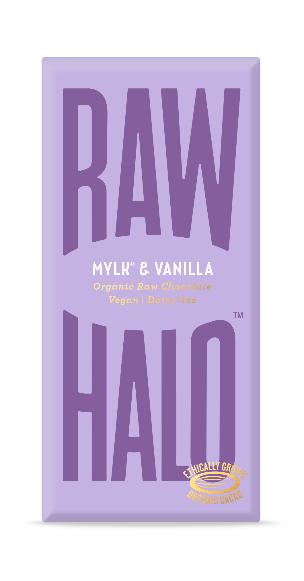 Raw Halo - Mylk &amp; Vanilla Organic Raw Chocolate Bar (70g)
