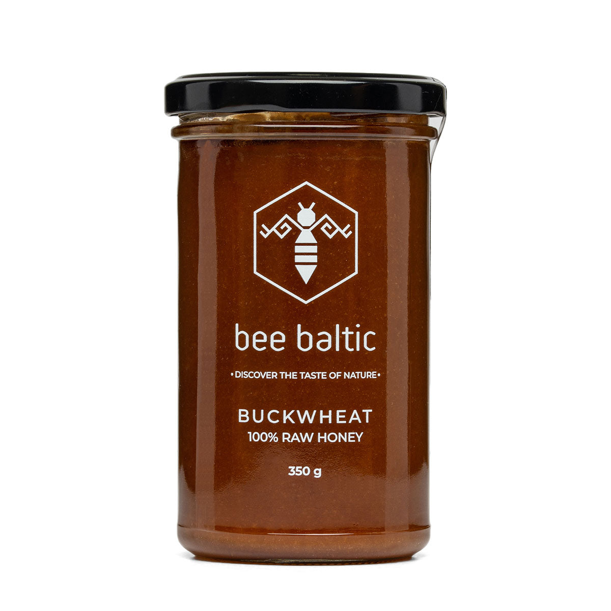 Buckwheat Raw Honey (350g) | Bee Baltic | Raw Living UK | Bee Product | Raw Foods | Honeys | Bee Baltic&#39;s Raw Buckwheat Honey is known for its Anti-Oxidants, Iron Content &amp; Vitamins. It&#39;s mahogany colour perfectly complements its Rich &amp; Earthy Flavour.