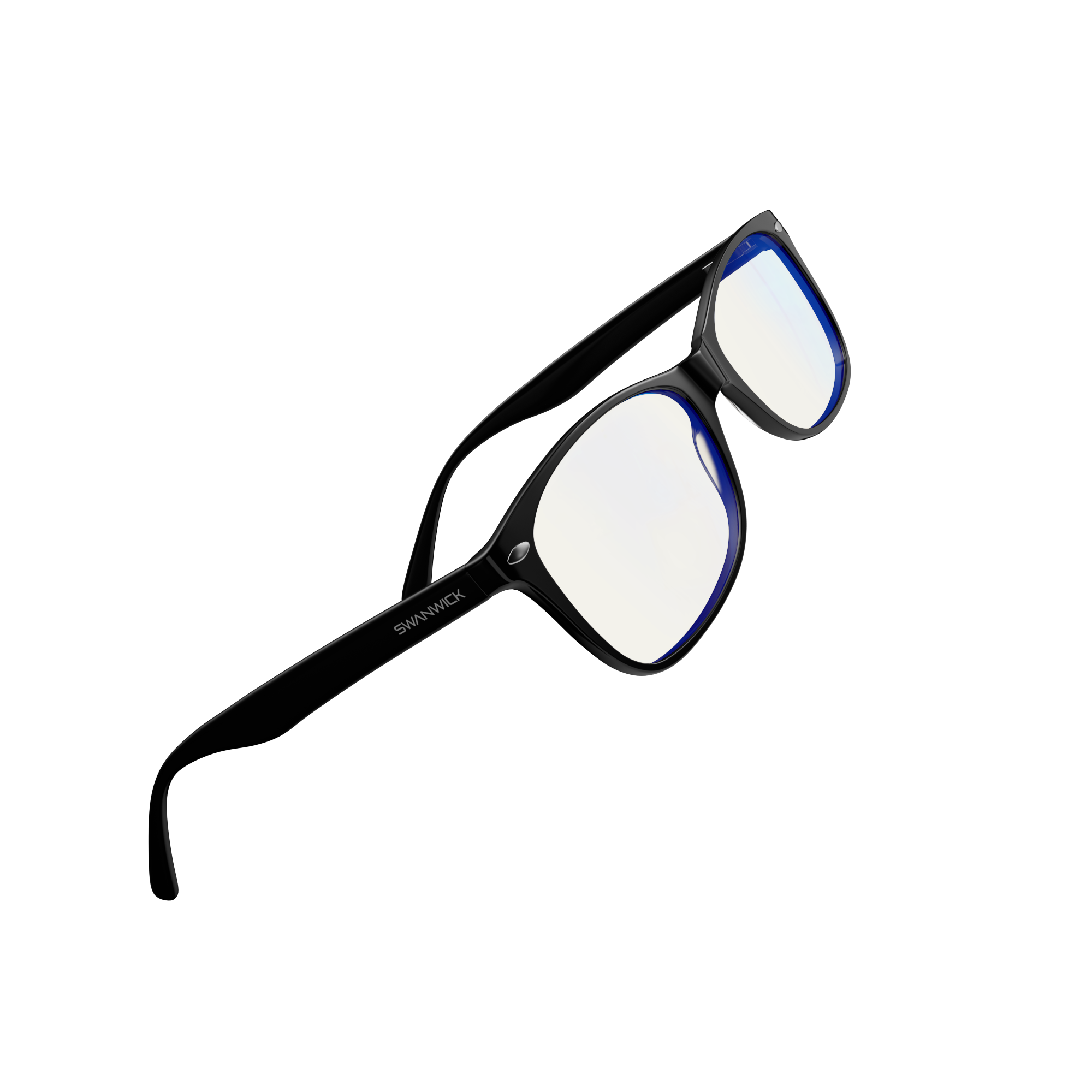 Swannies Classic Day Glasses Blue Light Block | Swanwick | Raw Living UK | Home & Health | Eye Care | Sleep | Swanwick Swannies Classic Day Blue Light Block Glasses (Regular): chosen by leading Health & Wellness experts for Day-Time Digital Eye-Strain Protection.