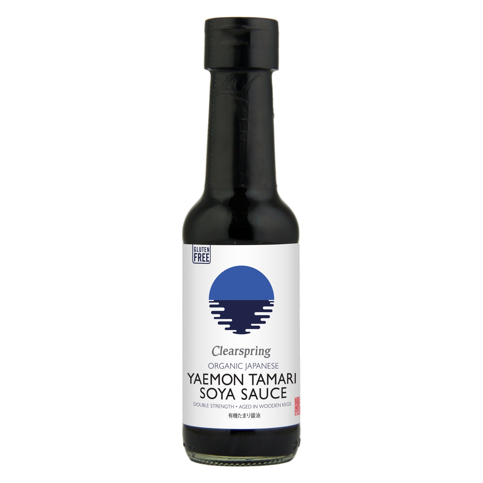 Organic Tamari (150ml, 500ml, 1L) | Clearspring | Raw Living | Clearspring Organic Double Strength Japanese Tamari (Japanese Yaemon Tamari Soya Sauce) is Gluten-Free Soy Sauce; use for Dipping, Marinades & Dressings.