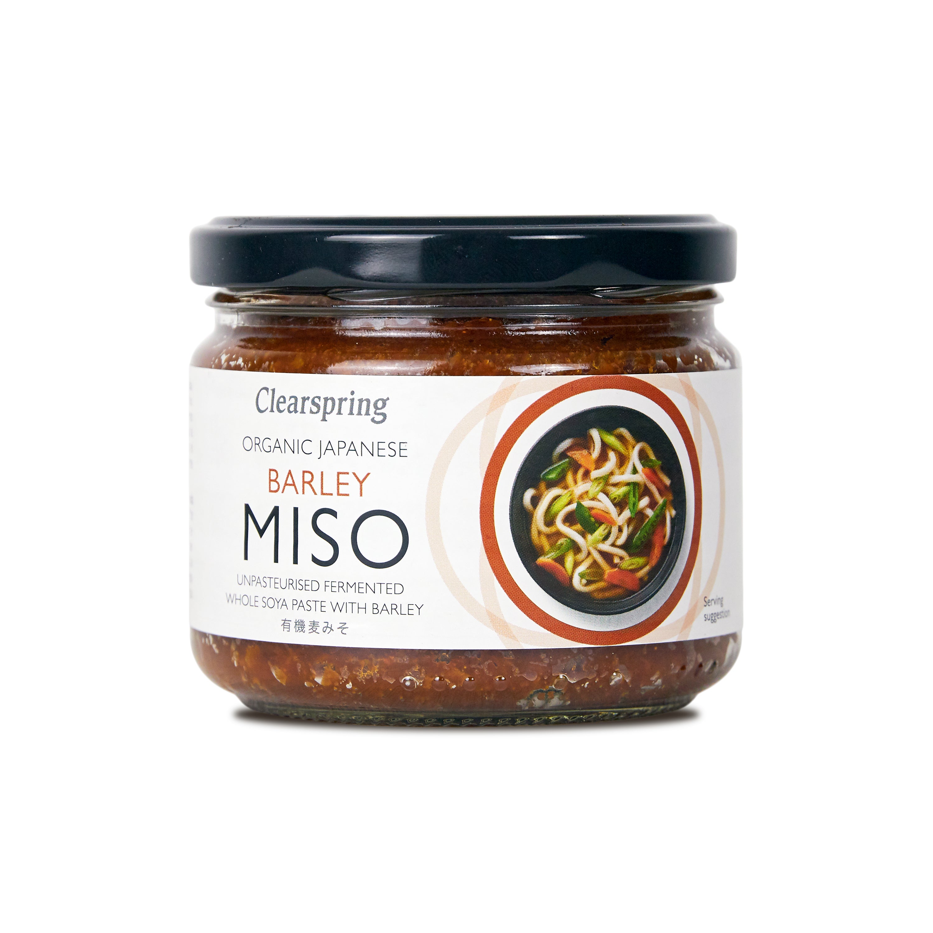 Organic Japanese Barley Miso | Clearspring | Raw Living | Clearspring Organic Unpasteurised Japanese Barley Miso Paste is the traditional Miso of rural Japan. This superb miso is made by traditional methods.