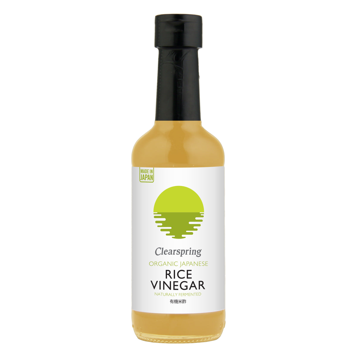Organic Japanese Rice Vinegar | Clearspring | Raw Living | Clearspring Organic Japanese Rice Vinegar has a full-bodied yet gentle character. Its exquisite quality comes from using organic brown rice &amp; slow maturation.