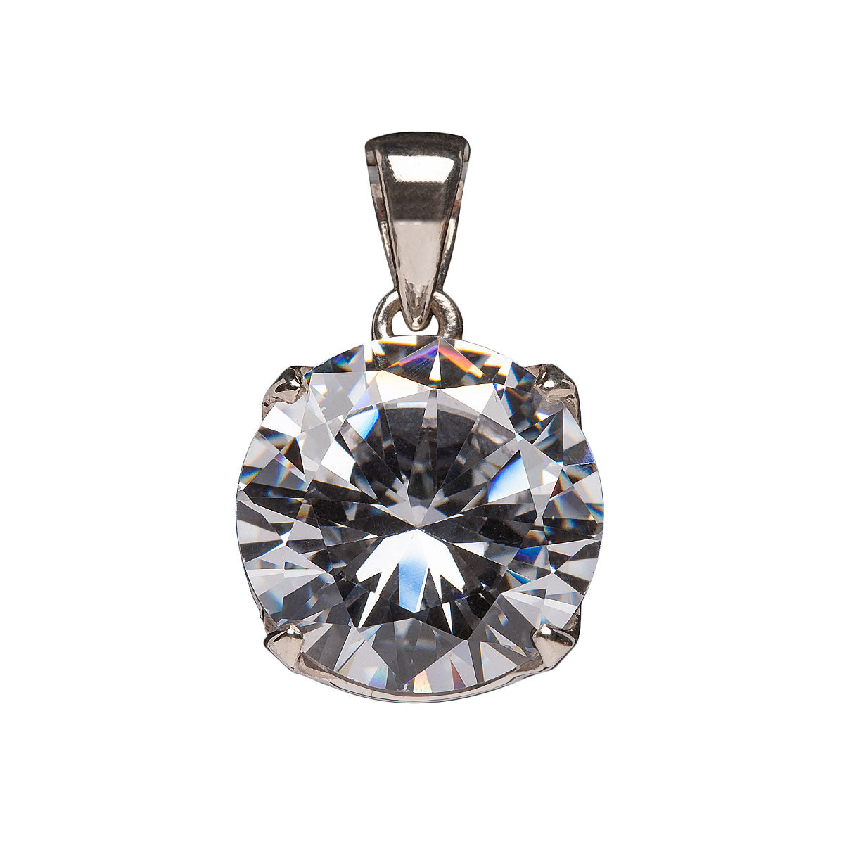Clear Cubic Zirconia Pendant | ATT Tachyon | Raw Living UK | EMF Protection &amp; Energy Tools | Jewellery | Advanced Tachyon Technologies Cubic Zircona (CZ) Pendant is not only elegant, but acts to protect you and your immune system from the damaging effects of EMFs
