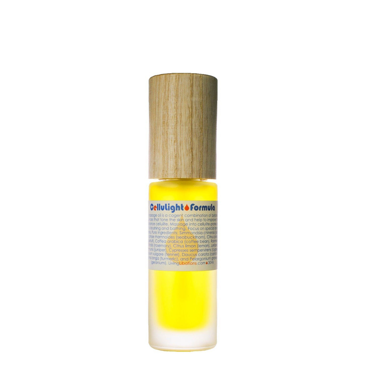 CelluLight Formula | Living Libations | Raw Living UK | Beauty | Skin Care | Living Libations CelluLight formula is a natural &amp; vegan combination of botanical essences that tone the skin and help to improve the appearance cellulite.