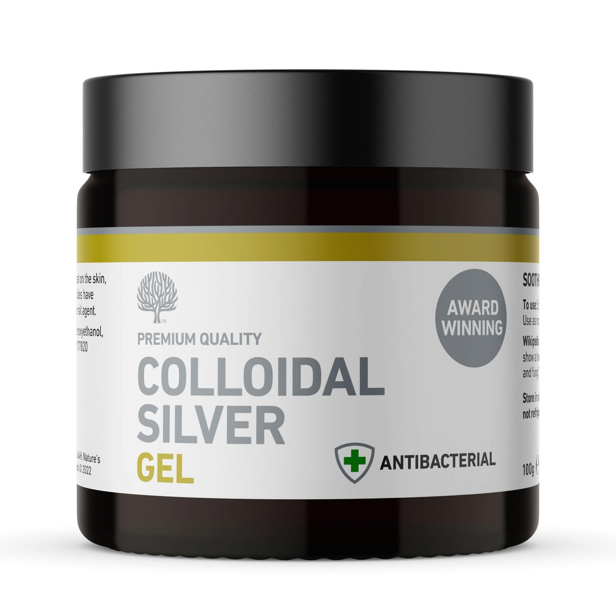 Nature&#39;s Greatest Secret - Colloidal Silver - Antibacterial Gel (100g)
