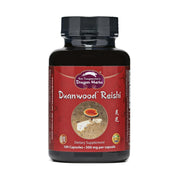 Duanwood Reishi Capsules | Dragon Herbs | Raw Living UK | Tonic Herbs | Mushroom Extracts | Dragon Herbs Duanwood Reishi: this mushroom is the most revered herbal substance in Asia. It's a Shen tonic said to nourish the spirit & support immunity.