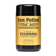Eucommia | Sun Potion | Raw Living UK | Tonic Herbs | Sun Potion Eucommia is a Premium Quality Tonic Herb for Increased Vitality. Eucommia Bark is derived from the Eucommia Tree & it contains Bio-Available Latex.