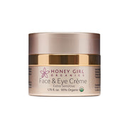 Face & Eye Cream Extra Sensitive | Honey Girl Organics | Raw Living UK | Skin Care | Beauty | Honey Girl Organic Face & Eye Cream EXTRA SENSITIVE (1.75oz): Face & Eye Cream is a Luxurious, Natural Skin Product for Sensitive Skin, with Honey & Beeswax.
