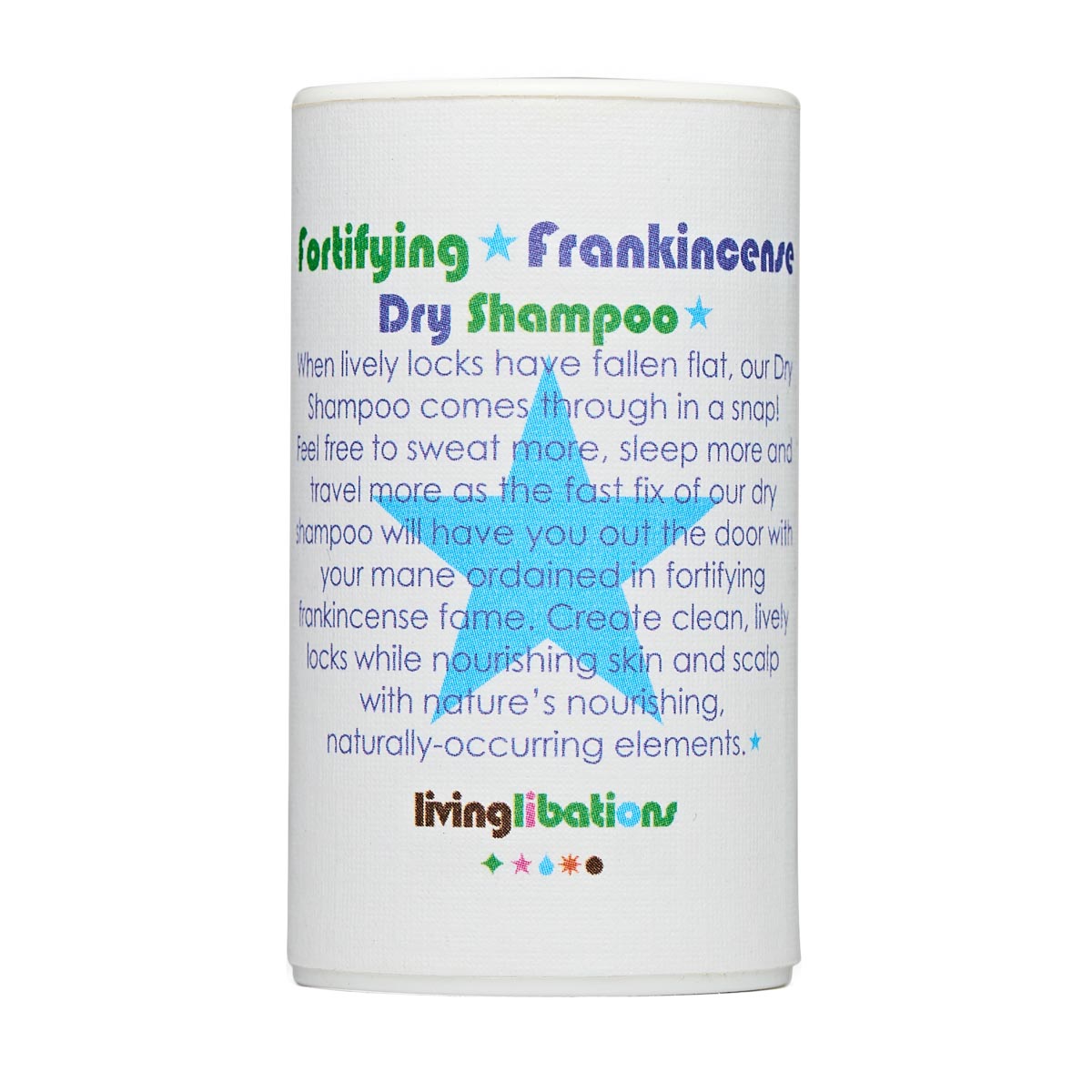 Fortifying Frankincense Dry Shampoo | Living Libations | Raw Living UK | Hair Care | Beauty | Living Libations Dry Shampoo Fortifying Frankincense (30ml): a High Quality Vegan Dry Shampoo full of Natural Minerals, Botanicals & Essential Oils.