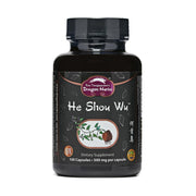 He Shou Wu Capsules | Dragon Herbs | Raw Living UK | Tonic Herbs | Adaptogens | Dragon Herbs He Shou Wu (Polygonum Multiflorum) is one of the finest healthy-aging tonic herbs. It is used to support the liver, kidneys, brain & sexual organs.