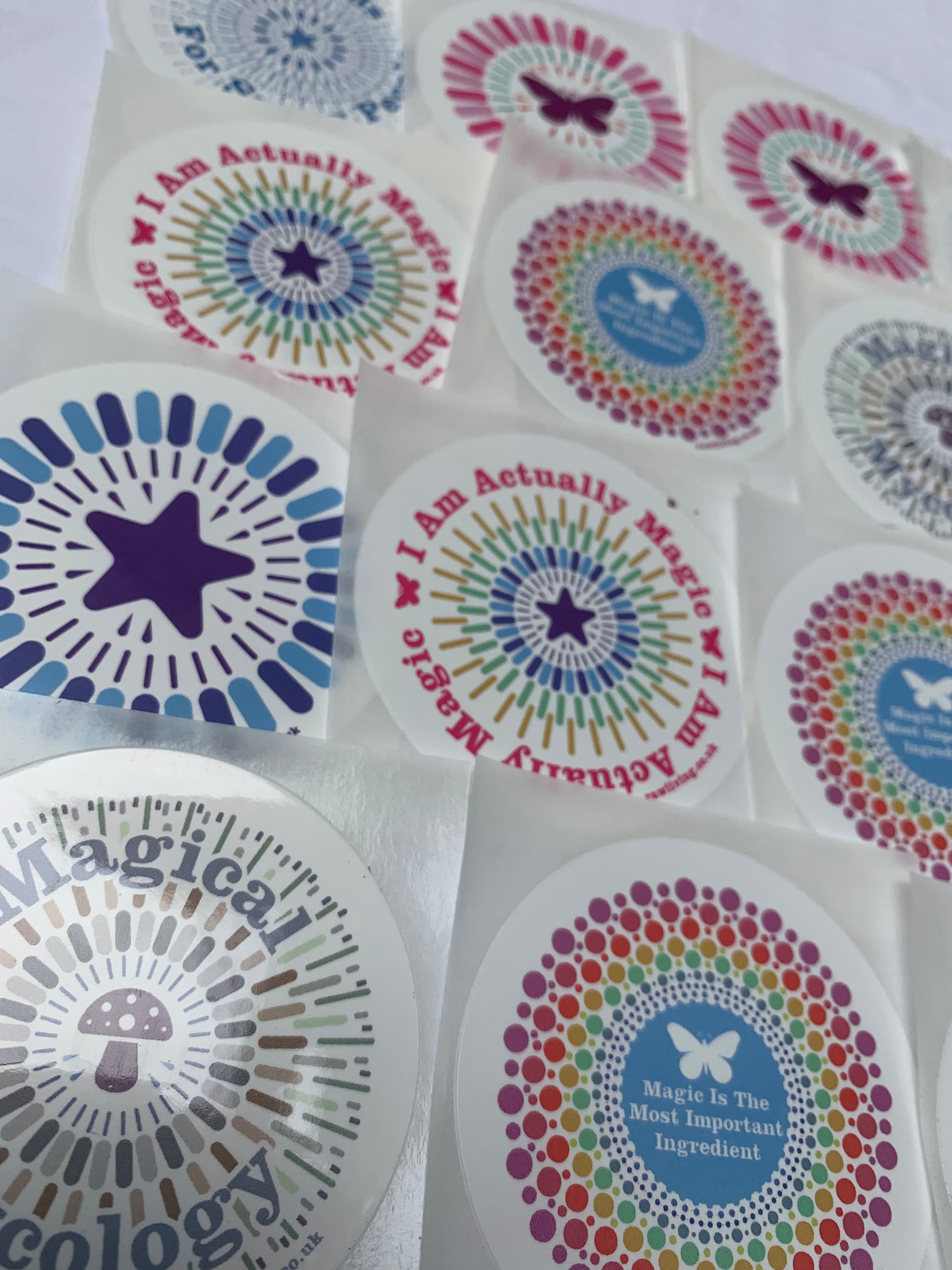 Raw Living Sticker Pack (6 Stickers) | New! Raw Living sticker pack: 6 stickers to elevate your laptop, phone, cupboards, drinks bottles...