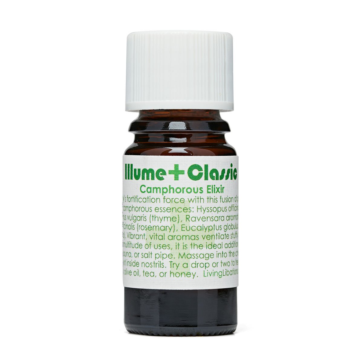 Illume Classic Camphorous | Living Libations | Raw Living UK | Health Nectar | Living Libations (5, 15ml) is a mix of Anti-Bacterial, Anti-Fungal &amp; Anti-Viral agents for clear lungs: Hyssop, Thyme, Ravensara, Rosemary, Eucalyptus &amp; Oregano
