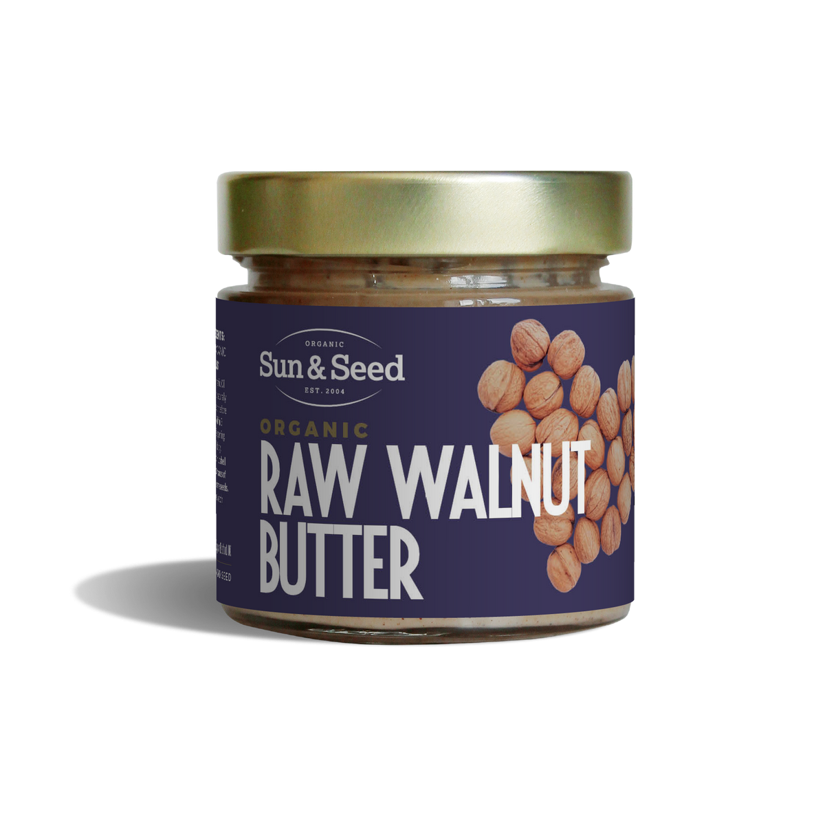 Walnut Butter - Raw and Organic (200g)