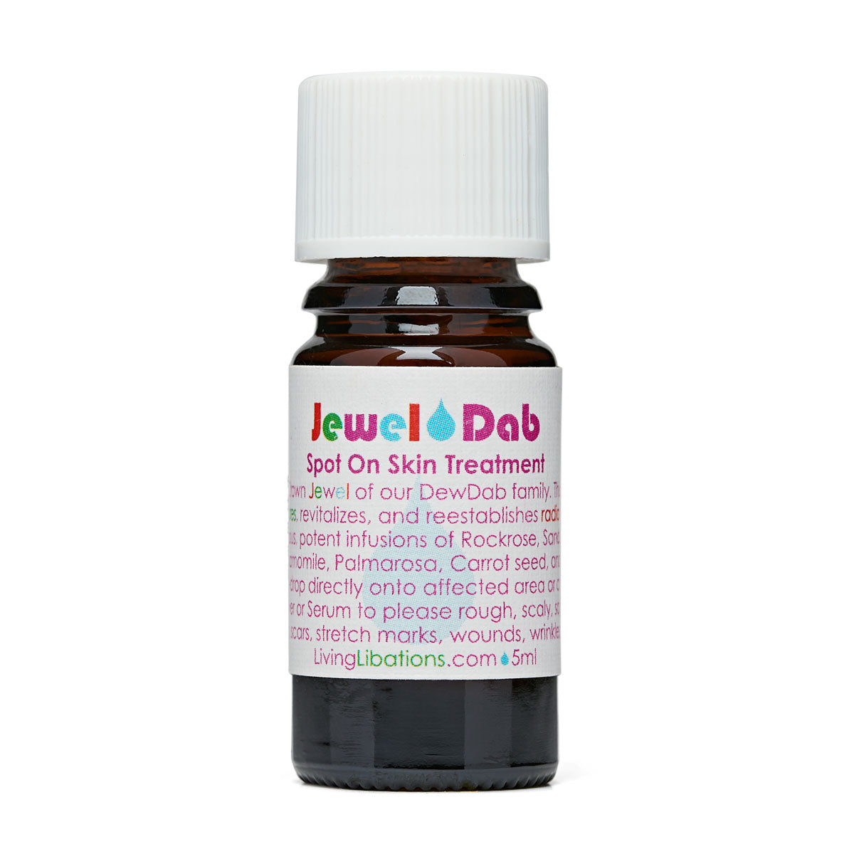 Jewel Dab | Living Libations | Raw Living UK | Beauty | Skin Care | Living Libation's Jewel Dab: a Vegan, Natural & Pure blend to revitalise & strengthen the skin. This fortifying emollient quenches lacklustre, dry skin.