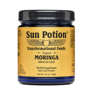 Moringa Powder | Sun Potion | Raw Living UK | Tonic Herbs | Sun Potion Moringa Leaf Powder is Grown & Shade-Dried in India. Moringa is known for its Exceptional Nutritional Value, with Potent Anti-Oxidants.