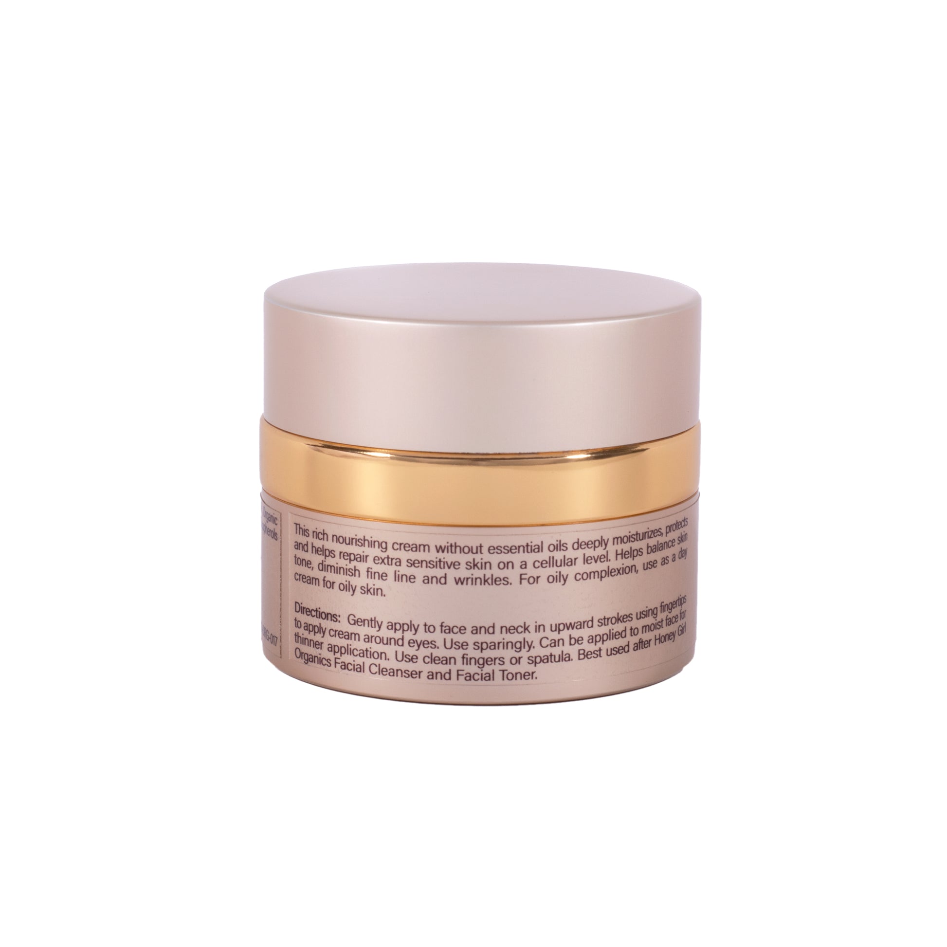 Night Cream Extra Sensitive 1.75oz | Honey Girl | Raw Living UK | Honey Girl Organics Night Cream (Sensitive): Hydrate and Nourish your skin while you sleep. This luxury cream deeply Moisturises, Nourishes, Tones & Protects.