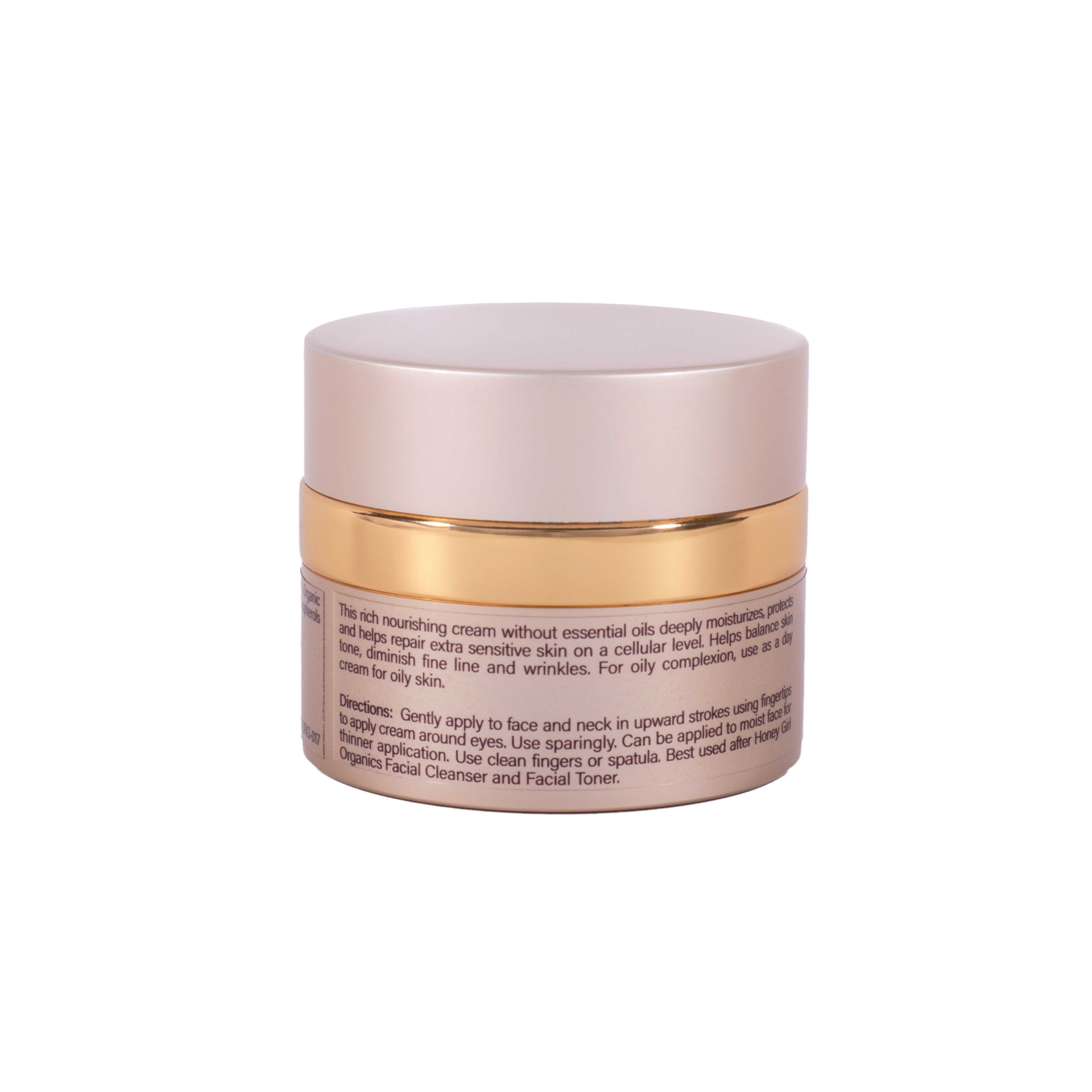 Night Cream Extra Sensitive 1.75oz | Honey Girl | Raw Living UK | Honey Girl Organics Night Cream (Sensitive): Hydrate and Nourish your skin while you sleep. This luxury cream deeply Moisturises, Nourishes, Tones & Protects.