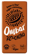 Organic Vegan 72% Bio Live Chocolate Bar | Ombar | Raw Living UK | Raw Chocolate | Raw Cacao | Ombar 72% Cacao Chocolate Bar is Organic, Vegan, Plant Based Raw Chocolate. Sweetened with Coconut Sugar &amp; enriched with Live Bio-Cultures.