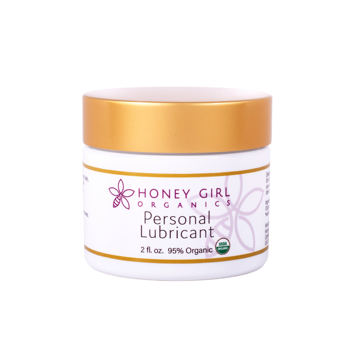 Personal Lubricant (2oz) | Honey Girl | Raw Living UK | Honey Girl Organics Personal Lubricant is a lubricant that soothes your skin &amp; enhances intimacy. It helps relieve dryness &amp; it is 100% safe to use internally.