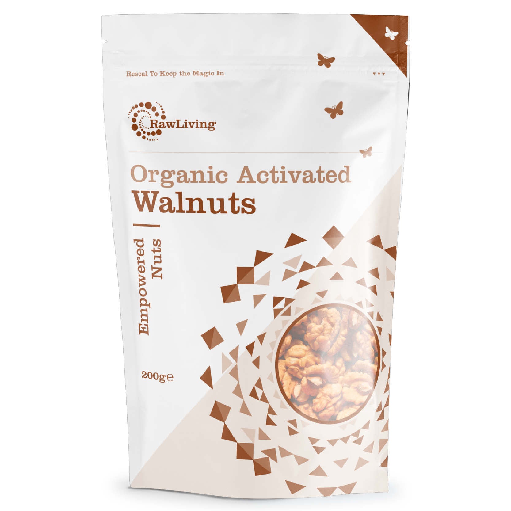 Organic Activated Walnuts | Raw Living UK | Raw Foods | Nuts & Seeds | Raw Living Organic Activated Walnuts: we activate these Walnuts to release the Phytic Acid & Enzyme Inhibitors. These Walnuts are slightly Crunchy & Salty.