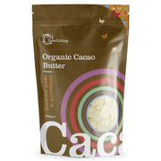 Organic Cacao Butter Peruvian | Raw Living UK | Raw Foods | Super Foods | Raw Living Organic Unroasted Peruvian Cacao Butter is like a cacao flavoured coconut oil with a white chocolate flavour. Use to make chocolate bars & treats.