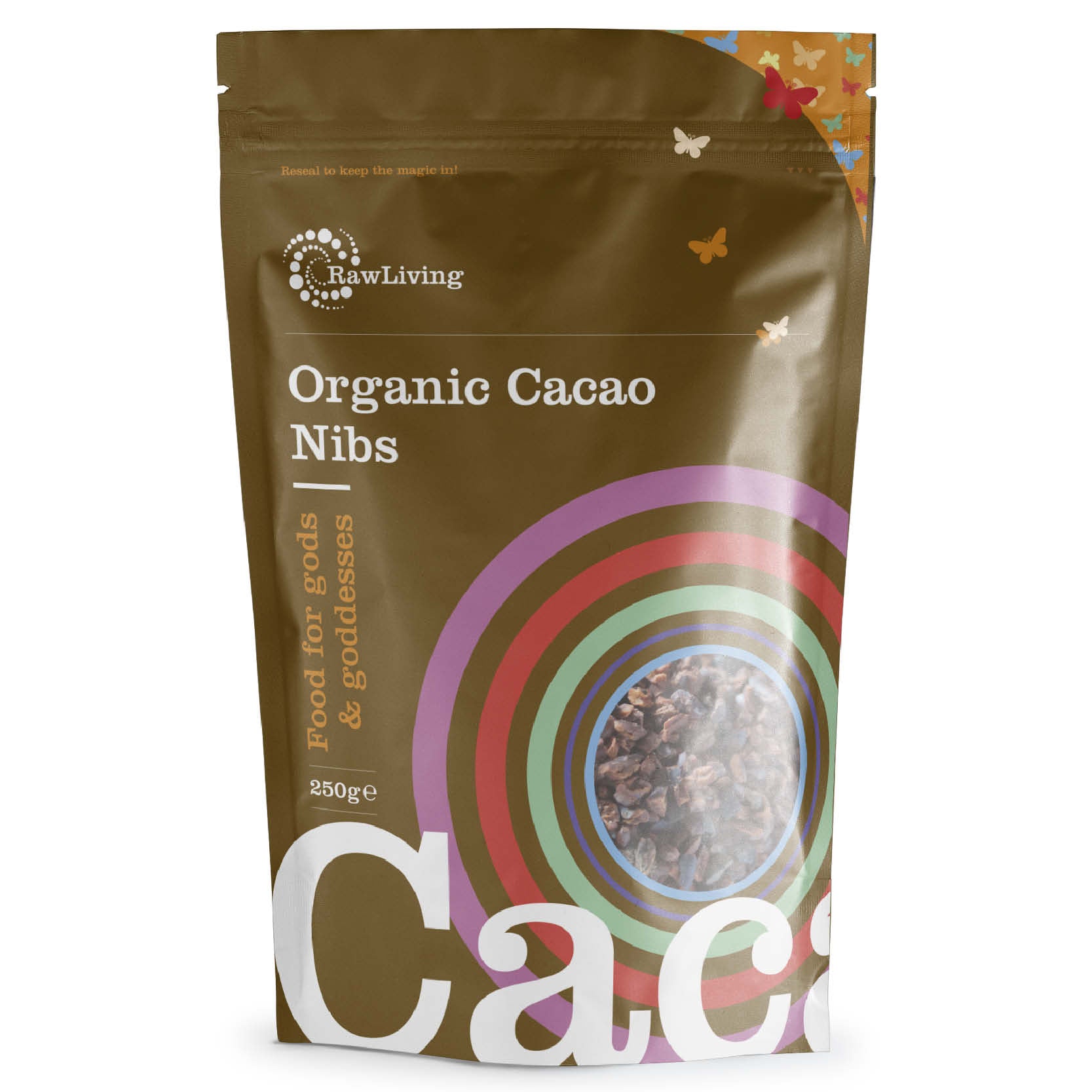 Organic Cacao Nibs Peruvian | Raw Living UK | Raw Foods | Super Foods | Raw Living Organic Raw Peruvian Cacao Nibs: Chocolate in its purest form (the whole Cacao Bean), broken into 'Nibs'. High in Magnesium, Sulphur & Antioxidants.