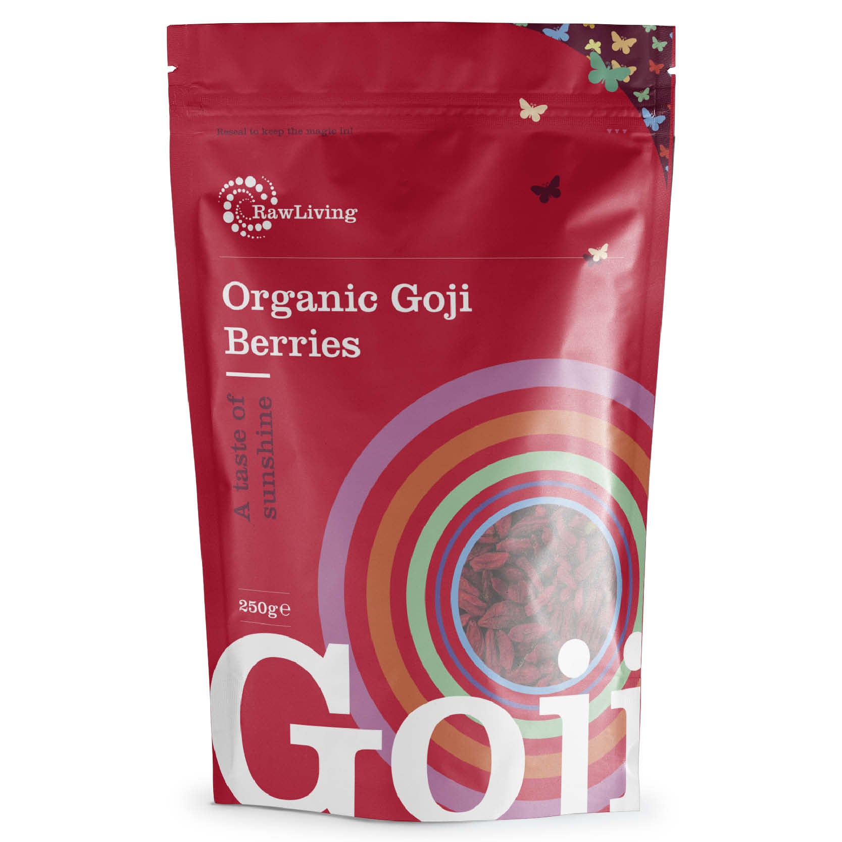 Organic Goji Berries (250g, 1kg, 4.5kg) | Raw Living UK