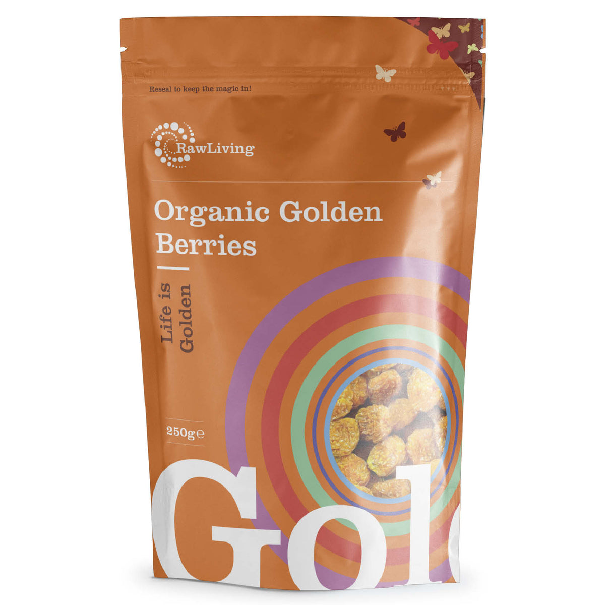 Organic Goldenberries | Raw Living UK | Raw Foods &amp; Fruits | Raw Living Organic Goldenberries (Incan Berries), are a special variety with an unusual natural sweet flavour, from Peru. Vitamin rich &amp; 100% Natural.