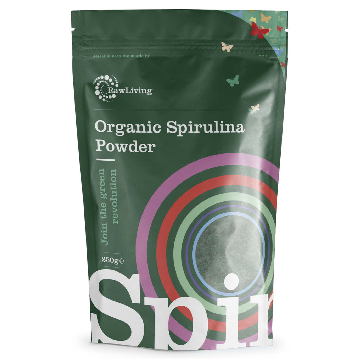 Organic Spirulina Powder | Raw Living UK | Super Foods | Raw Living Organic Spirulina Powder is premium quality, grown outdoors in a pristine environment with tropical sunshine, pure air &amp; fresh mountain spring water.