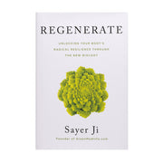 Regenerate | Sayer Ji | Raw Living UK | Books | Regenerate by Sayer Ji brings us the revelation that it is NOT our genes in the driving seat; he argues that our bodies have capacity to heal & regenerate.
