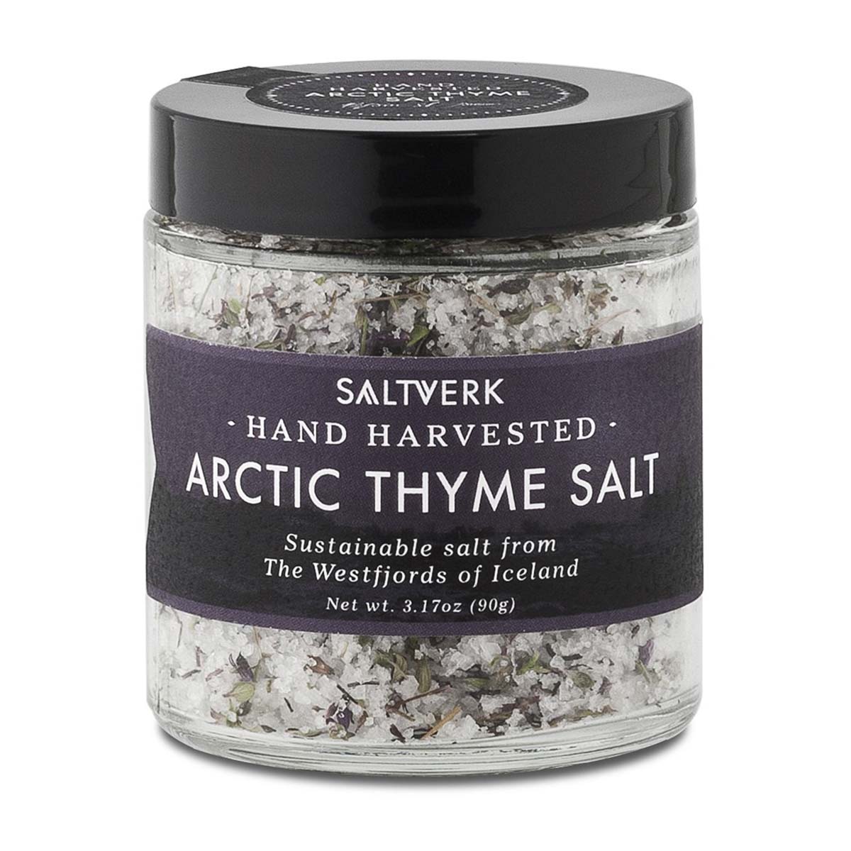 Arctic Thyme Sea Salt | Saltverk | Raw Living UK | Raw Foods | Saltverk Arctic Thyme Sea Salt: Icelandic Arctic Thyme enhances the Saltverk Geothermal Mineral-Rich Flaky Sea Salt. Together, they offer a taste of Iceland!