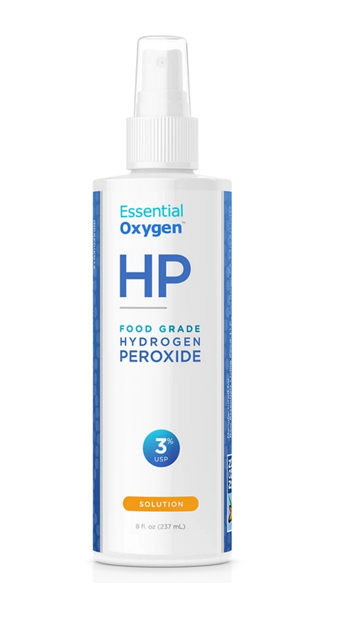 3% Food Grade Hydrogen Peroxide | Essential Oxygen | Raw Living UK | Cleaning Product | House &amp; Home | Essential Oxygen 3% Food Grade Hydrogen Peroxide is an essential product for your household, especially during the time of COVID19. Non-toxic &amp; planet positive.