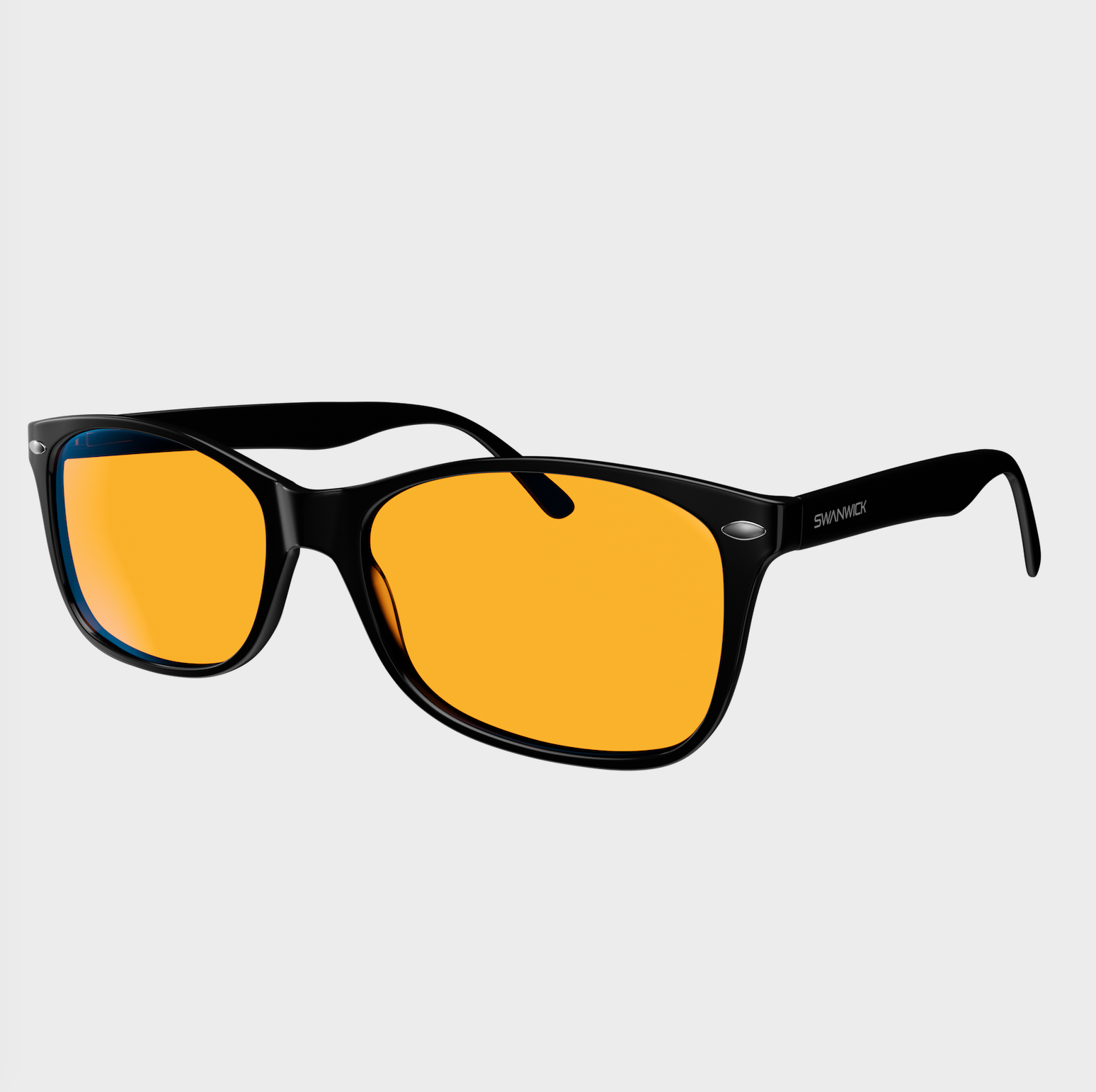 Swannies Classic Night Glasses Blue Light Block | Swanwick | Raw Living UK | Home & Health | Eye Care | Sleep | Swanwick Swannies Classic Night Blue Light Block Glasses (Regular): chosen by leading Health & Wellness experts for Night-Time Digital Eye-Strain Protection.