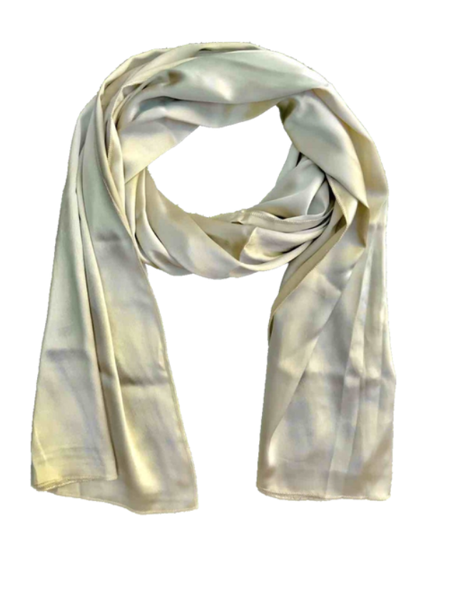 Silk Elegance Scarf | ATT Tachyon| Raw Living UK | Advanced Tachyon Technologies Tachyonized 100% Pure Silk Elegance Scarf (multiple colours) has been used by men and women to reduce stress and balance energies | Ocean Blue | Sapphire | Silver Green | Burgundy