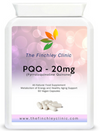 PQQ Capsules (60 Cap) | The Finchley Clinic | Raw Living UK | The Finchley Clinic&#39;s PQQ (Pyrroloquinoline Quinone) is an important Enzyme Cofactor, which are molecules acting to enable an enzyme that needs assistance.