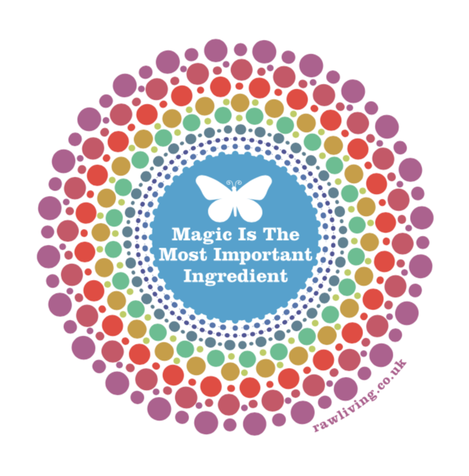 Raw Living Sticker Pack (6 Stickers) | New! Raw Living sticker pack: 6 stickers to elevate your laptop, phone, cupboards, drinks bottles...