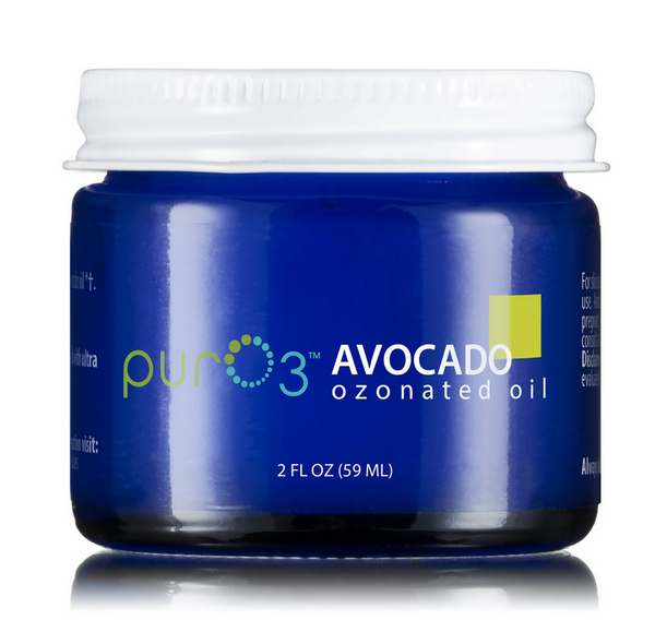 Ozonated Avocado Oil (2oz) PurO3 Raw Living UK