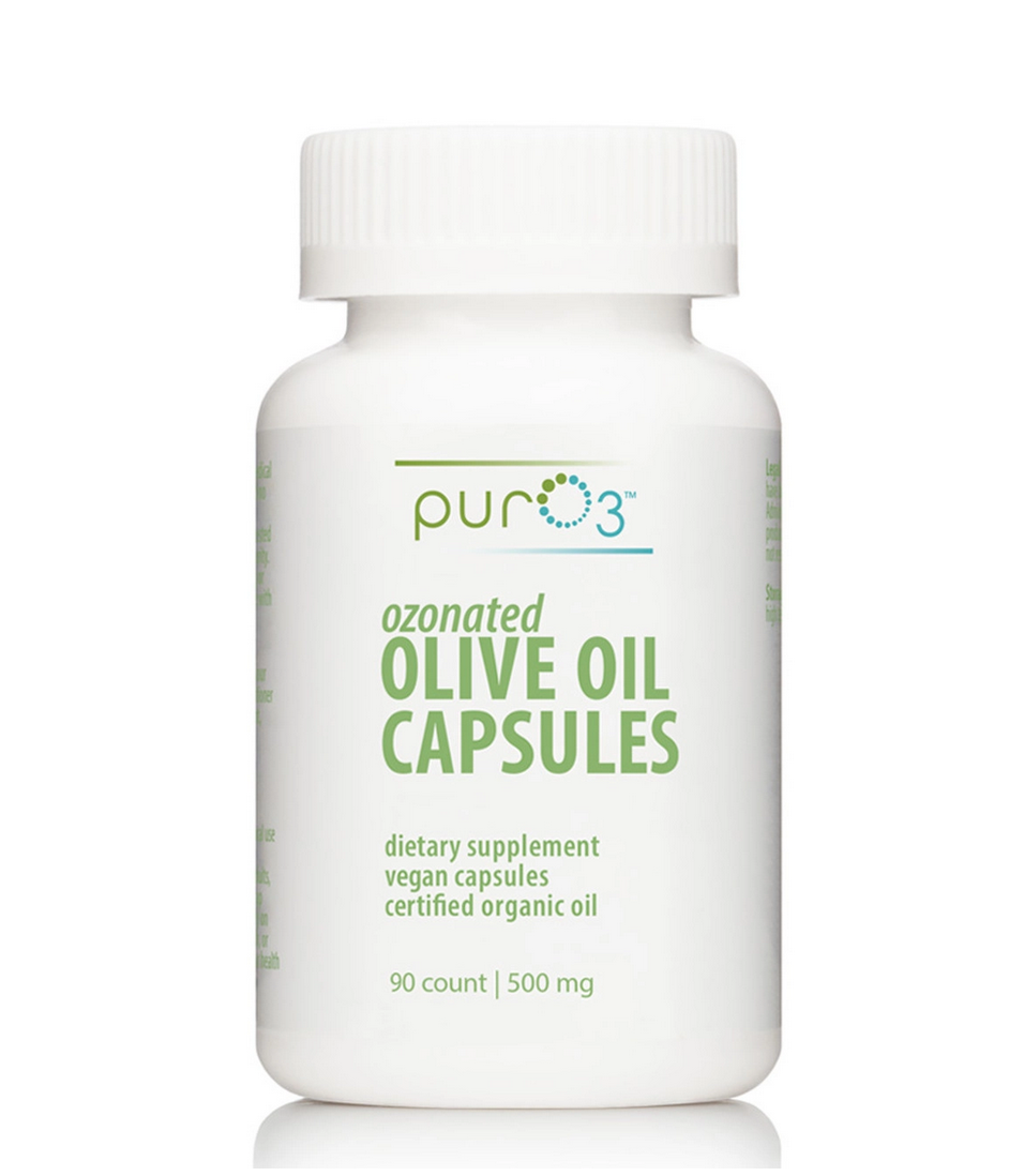 PurO3 Ozonated Olive Oil Capsules (90 caps)