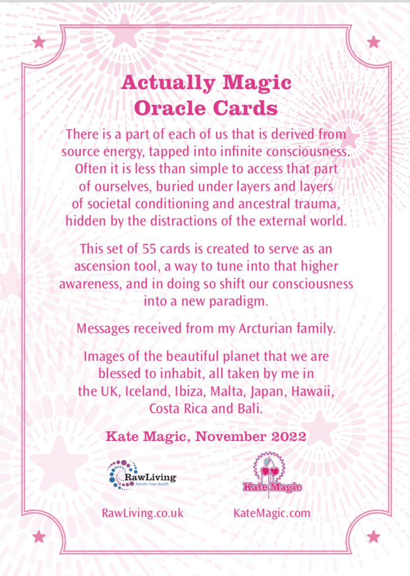 Actually Magic Oracle Cards