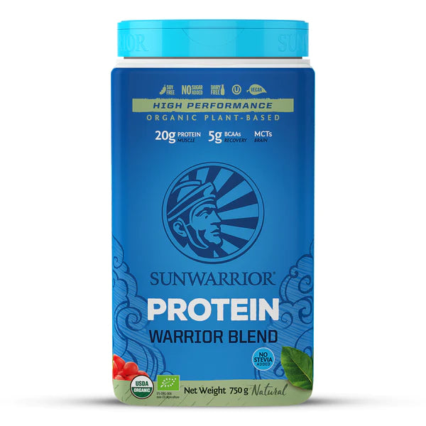Warrior Blend Plant Protein Natural - Organic and Vegan