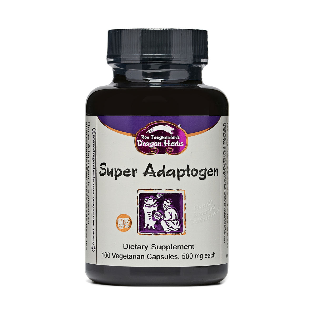 Super Adaptogen Capsules | Dragon Herbs | Raw Living UK | Tonic Herbs | Dragon Herbs Super Adaptogen contains most of the most potent tonic herbs in the world; it's a full spectrum adaptogenic formula to nourish all three treasures.