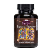 Supreme Protector Capsules| Dragon Herbs | Raw Living UK | Tonic Herbs | Dragon Herbs Supreme Protector is the ultimate protective formulation; it's composed of the four kings of defence: Reishi, Schizandra, Astragalus and Cordyceps.